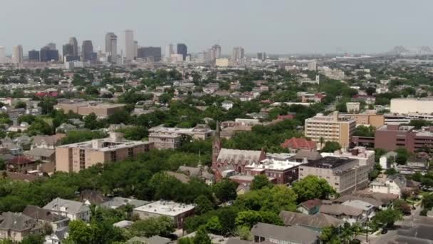 Antena Nuevos Orleans Louisiana — Vídeos de Stock