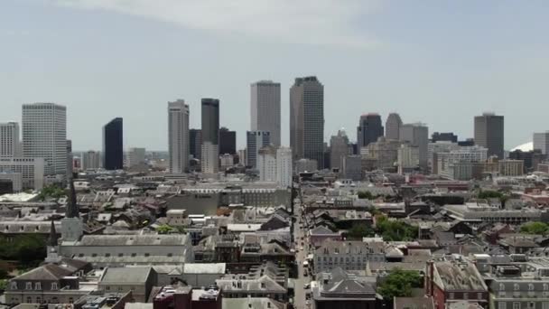 Aerial New Orleans Louisiana — Stock Video