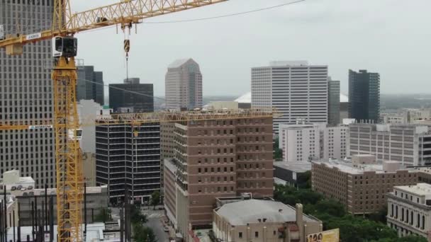 Vanuit Lucht Van New Orleans Louisiana — Stockvideo