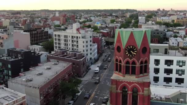 Video Bushwick Brooklyn Aerial — Vídeos de Stock