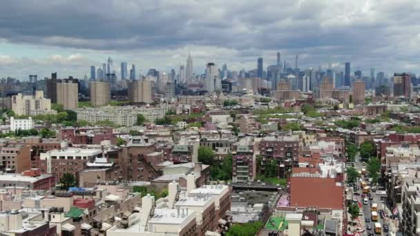 Video Bushwick Brooklyn Aerial — Vídeo de stock