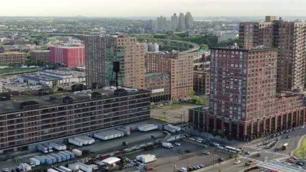 Hoboken Vista Aérea — Vídeos de Stock