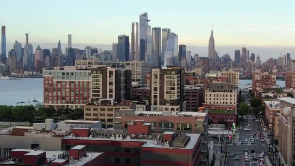 Hoboken Aerial View — Stock Video