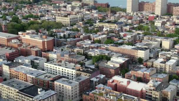 Hoboken Vista Aérea — Vídeos de Stock