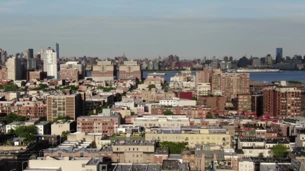 Hoboken Vista Aérea — Vídeos de Stock