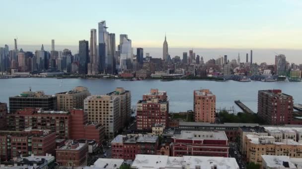Hoboken Hava Görüntüsü — Stok video