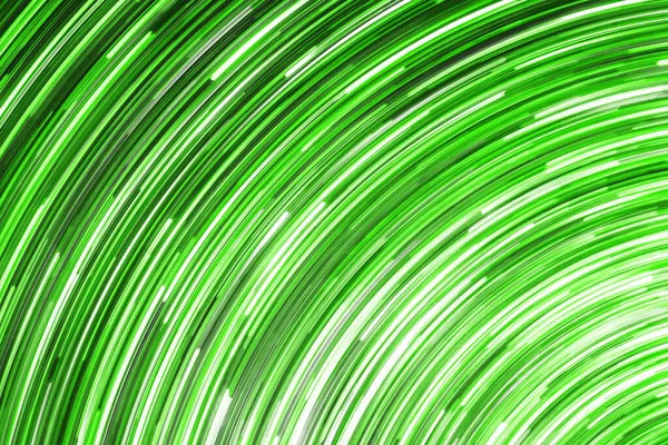 Vert Lignes Incandescentes Fond — Photo