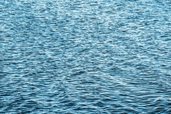 Tło Fal Oceanicznych Wietrzny Pejzaż Morski Błękitna Struktura Wody Morskiej — Zdjęcie stockowe