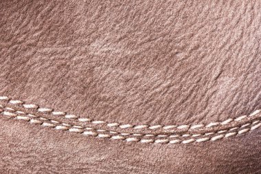 Kahverengi deri desenli..