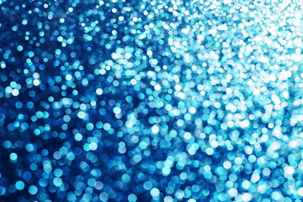 Festa Festiva Textura Glitter Feliz Bokeh Azul Fundo Brilhante Cor — Fotografia de Stock