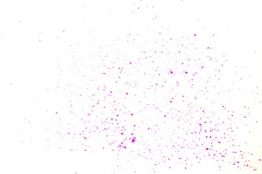 Pembe suluboya smear izole üzerinde beyaz arka plan.