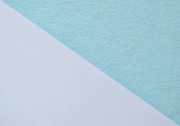 Blauer Stoff Textur Hintergrund Blauer Stoff Zerknittert Hintergrund Nahaufnahme Draufsicht — Stockfoto
