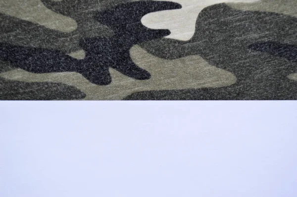 Tessuto Tessuto Modello Mimetico Sfondo Astratto Texture Design — Foto Stock