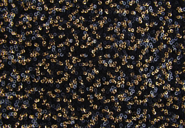 Krásné Slavnostní Bohaté Stylové Zlaté Flitrové Tkaniny Pozadí — Stock fotografie