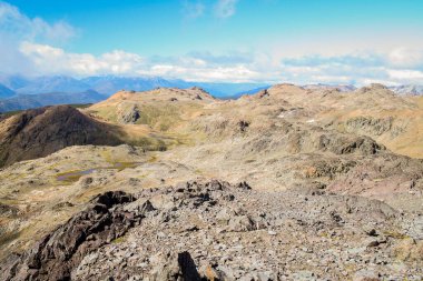 Lindo Dağı Zirvesi, El Bolson, Rio Negro, Arjantin. 