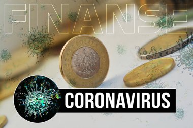 Coronavirus 'un ekonomi üzerindeki etkisi. Polonya parası ve koronovirüs. Ekonomik istikrar riski. Salgın covid-19 sırasında Avrupa ülkelerine maddi destek. Polski zoty ve groszy.