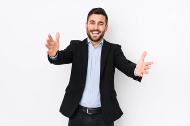 Beyaz bir geçmişi olan beyaz bir iş adamı kameraya sarıldığı için kendini güvende hissediyor..