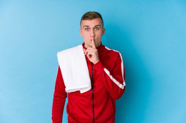 Genç sporcu ya sır saklıyor ya da sessizlik istiyor..