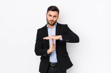 Beyaz bir geçmişi olan beyaz bir iş adamı, zaman aşımına uğramış bir hareket gösteriyor..
