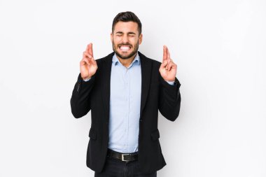 Beyaz geçmişi olan beyaz bir iş adamı şans dilemek için şans diliyor.