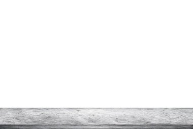 Üst gri taş masayı boşalt