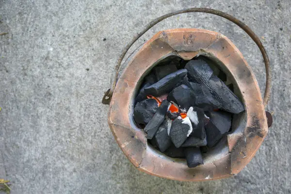 Üst Manzara Kömür sobası