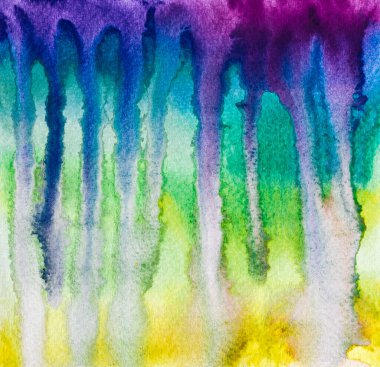 Abstract hand drawn watercolor. Colorful splashing in the paper. It is wet texture background with paint brushes stoke. Picture for creative wallpaper or design art work. Pastel colors tone. clipart