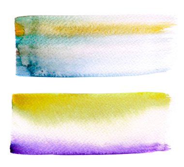 Soyut el çizimi suluboya. Gazeteye renkli bir şekilde sıçramış. Boya fırçaları fırçasıyla ıslak bir arka plan. Yaratıcı duvar kağıdı ya da tasarım sanatı için resim. Pastel renk tonu.