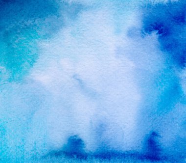 Soyut el çizimi suluboya. Gazeteye renkli bir şekilde sıçramış. Boya fırçaları fırçasıyla ıslak bir arka plan. Yaratıcı duvar kağıdı ya da tasarım sanatı için resim. Pastel renk tonu.