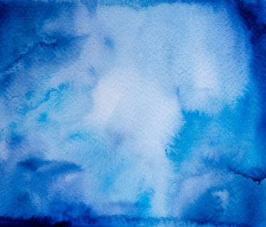 Soyut el çizimi suluboya. Gazeteye renkli bir şekilde sıçramış. Boya fırçaları fırçasıyla ıslak bir arka plan. Yaratıcı duvar kağıdı ya da tasarım sanatı için resim. Pastel renk tonu.