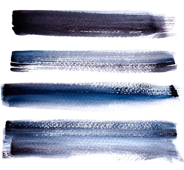 Acquerello Astratto Disegnato Mano Spruzzi Colorati Sul Giornale Sfondo Texture — Foto Stock