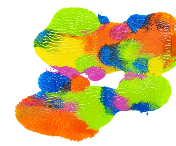 Нарисуйте Абстрактный Всплеск Акварели Фона Текстового Сообщения Красочные Брызги Газете — стоковое фото