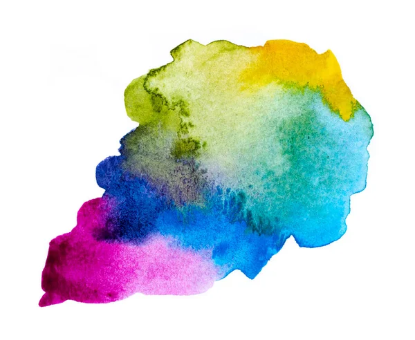 Pinte Respingo Abstrato Aquarela Para Fundo Mensagem Texto Colorido Espirrar — Fotografia de Stock