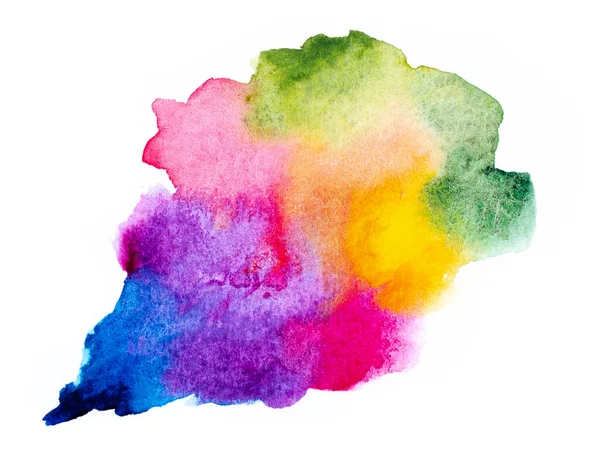 Pinte Respingo Abstrato Aquarela Para Fundo Mensagem Texto Colorido Espirrar — Fotografia de Stock