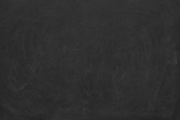 在教室或墙纸的黑板黑板纹理背景上的空擦掉的工作场所 添加文本消息 — 图库照片