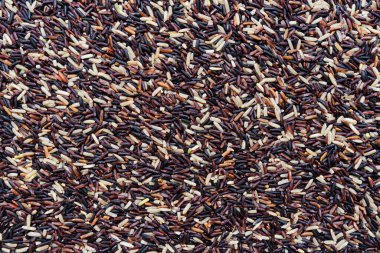 siyah ve beyaz pirinç dokusu