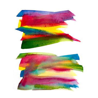 Mesaj arkaplanı için soyut suluboya sıçraması yap. Gazeteye renkli bir şekilde sıçramış. Fırçaların ıslak dokusu. Yaratıcı duvar kağıdı veya tasarım sanatı için resim.