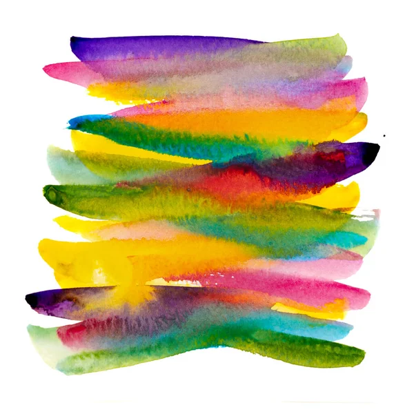 Malować Abstrakcyjny Plusk Akwareli Dla Tła Wiadomości Tekstowej Kolorowe Plamy — Zdjęcie stockowe