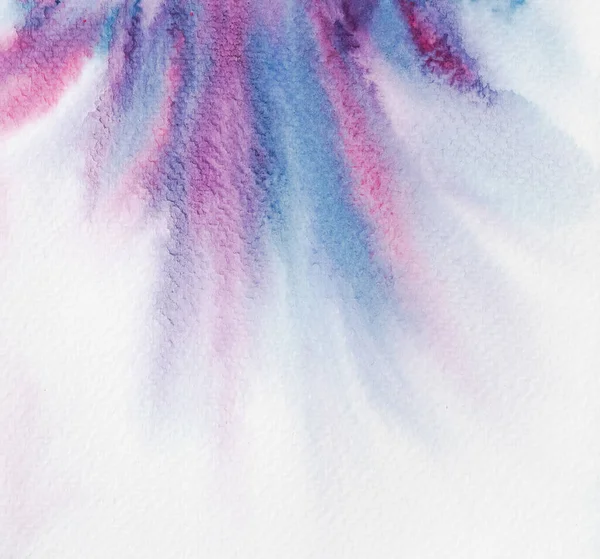 Abstracte Handgetekende Aquarel Kleurrijk Spetteren Krant Het Natte Textuur Achtergrond — Stockfoto