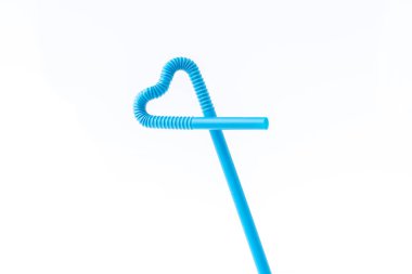 beyaz arkaplanda saman izole