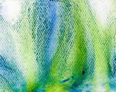 Soyut el çizimi suluboya. Gazeteye renkli bir şekilde sıçramış. Boya fırçaları fırçasıyla ıslak bir arka plan. Yaratıcı duvar kağıdı ya da tasarım sanatı için resim. Pastel renk tonu.