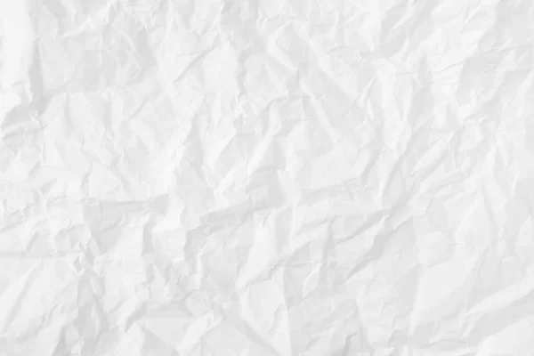Modern Verfrommeld Wit Papier Lege Blad Grijze Achtergrond Met Lichte — Stockfoto