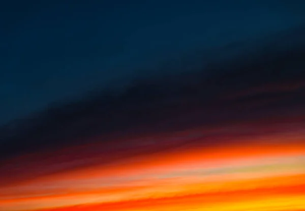 Όμορφο Ηλιοβασίλεμα Ουρανό Φόντο — Φωτογραφία Αρχείου