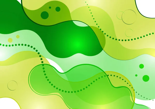 Fond Géométrique Coloré Fluide Écoulement Fond Liquide Composition Des Formes — Image vectorielle