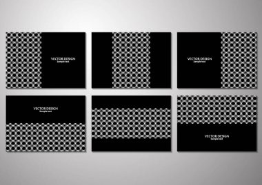 Doğu tarzında stil geometrik desen. Broşür, broşür, kapak, poster ve kartvizit için modern dekoratif şablonlar. Şirket tasarımı. Vektör illüstrasyonu