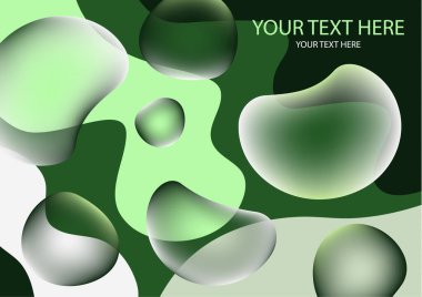 Soyut sıvı ve modern elementler. Dinamik renk şekilleri ve çizgiler. Broşürler, web afişleri, el ilanları ve posterler için kapak tasarımı için modaya uygun bir şablon. Vektör illüstrasyonu