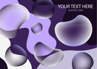 Soyut sıvı ve modern elementler. Dinamik renk şekilleri ve çizgiler. Broşürler, web afişleri, el ilanları ve posterler için kapak tasarımı için modaya uygun bir şablon. Vektör illüstrasyonu