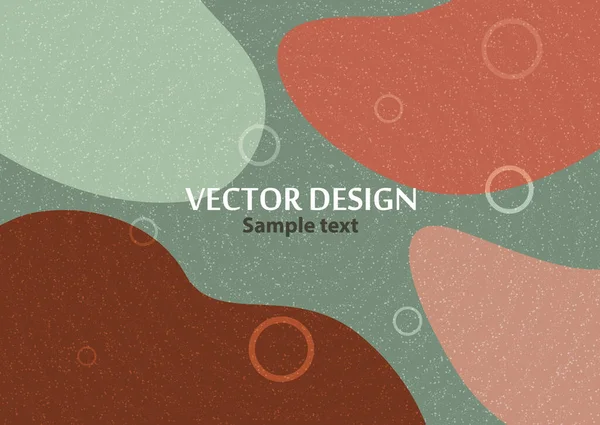Kreatives Abstraktes Konzept Farbige Formen Futuristisches Plakatdesign Mit Platz Für — Stockvektor