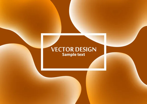 Abstrakte Geometrische Flüssigkeit Hintergrund Bunte Flüssige Farbe Mit Gestaltungselementen Dynamischer — Stockvektor