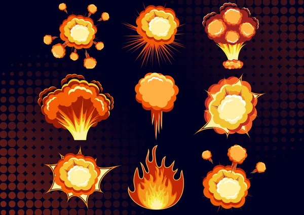 animated explosion